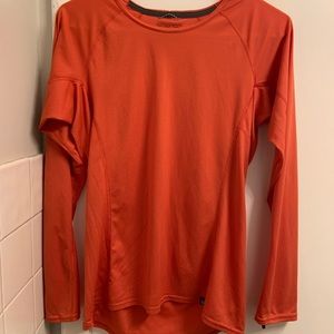 Patagonia long sleeve red/orange